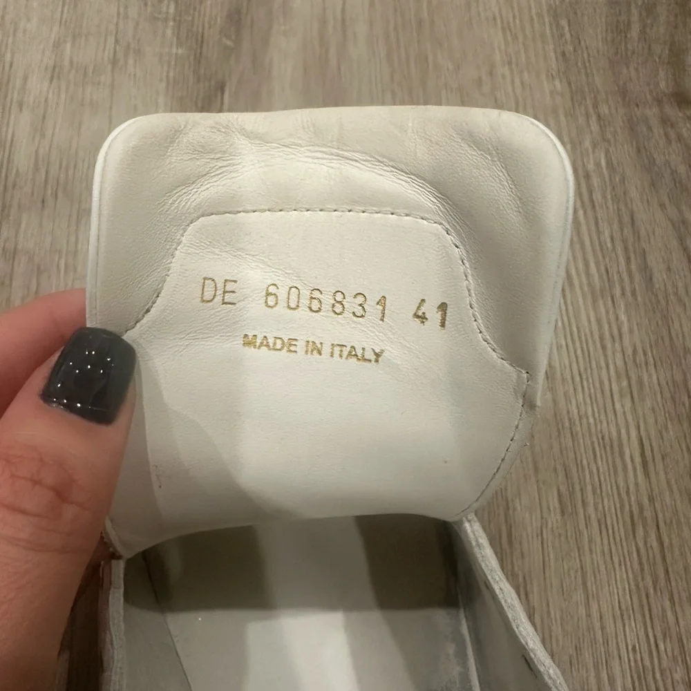 Saint Laurent white Andy sneakers - Picture 8 of 8